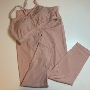 Everyday Pink Leggings and Sports Bra